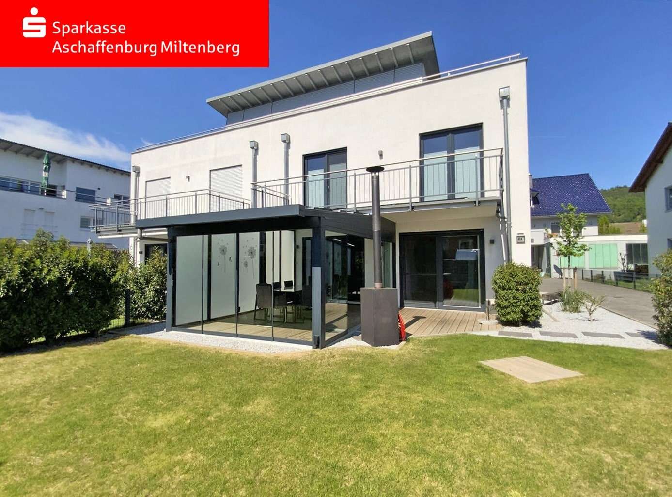 Gartenansicht - Doppelhaushälfte in 63939 Wörth mit 160m² kaufen