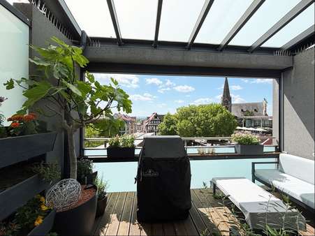 Balkonblick - Maisonette-Wohnung in 63739 Aschaffenburg mit 88m² kaufen