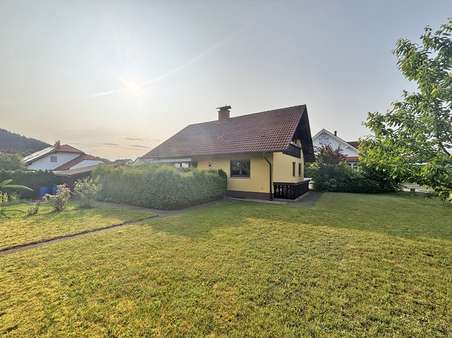 Gartenansicht Gartenansicht - Einfamilienhaus in 97906 Faulbach mit 90m² kaufen