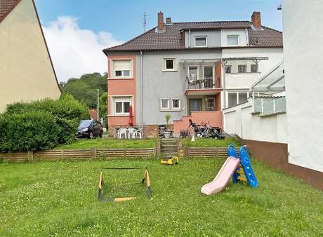 Gartenansicht - Doppelhaushälfte in 63785 Obernburg mit 135m² kaufen