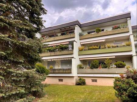 Rückseite - Erdgeschosswohnung in 63814 Mainaschaff mit 79m² kaufen