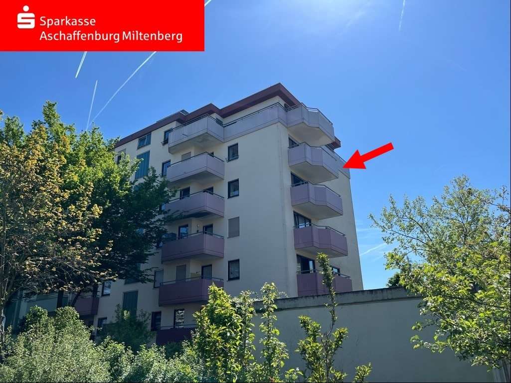 Außenansicht Außenansicht - Etagenwohnung in 63743 Aschaffenburg mit 58m² kaufen