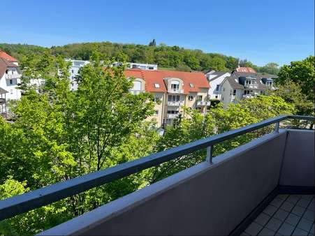 Ausblick Balkon Ausblick Balkon - Etagenwohnung in 63743 Aschaffenburg mit 58m² kaufen