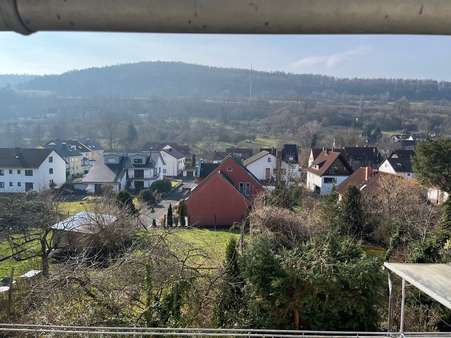 Blick vom Balkon 1. OG Blick vom Balkon 1. OG - Zweifamilienhaus in 63857 Waldaschaff mit 215m² kaufen