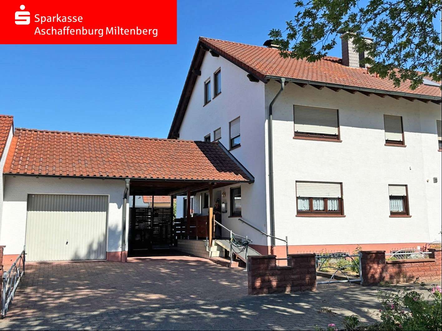 Außenansicht - Doppelhaushälfte in 63741 Aschaffenburg mit 170m² kaufen