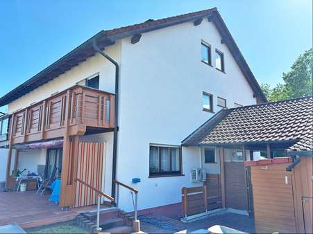 Gartenansicht - Doppelhaushälfte in 63741 Aschaffenburg mit 170m² kaufen