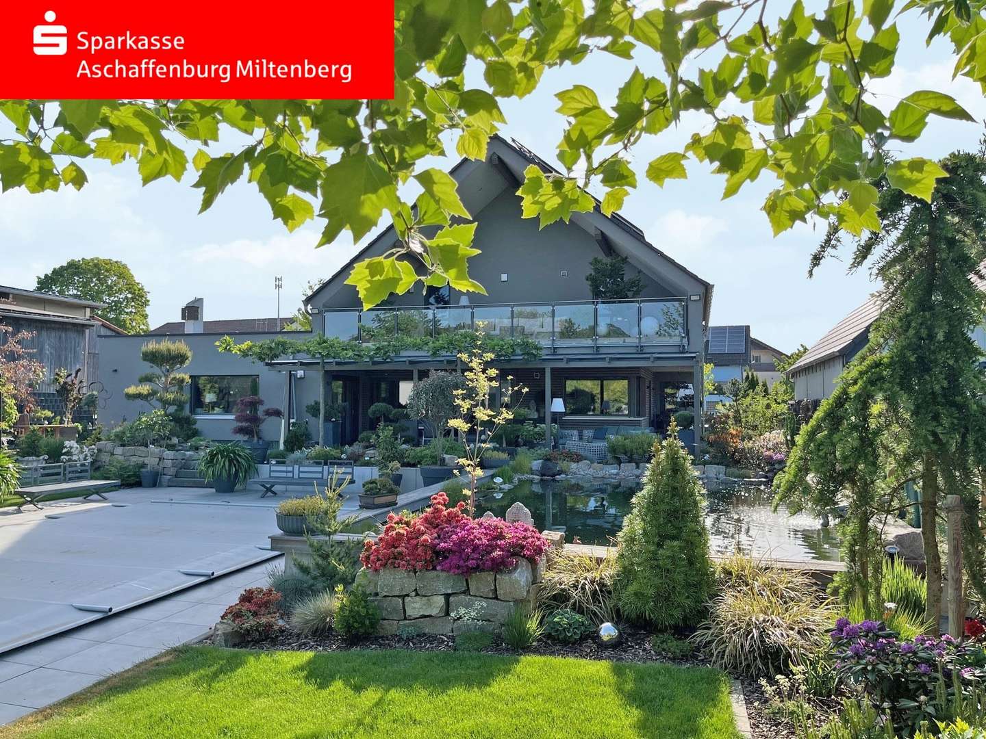 Gartenansicht - Einfamilienhaus in 97828 Marktheidenfeld mit 246m² kaufen