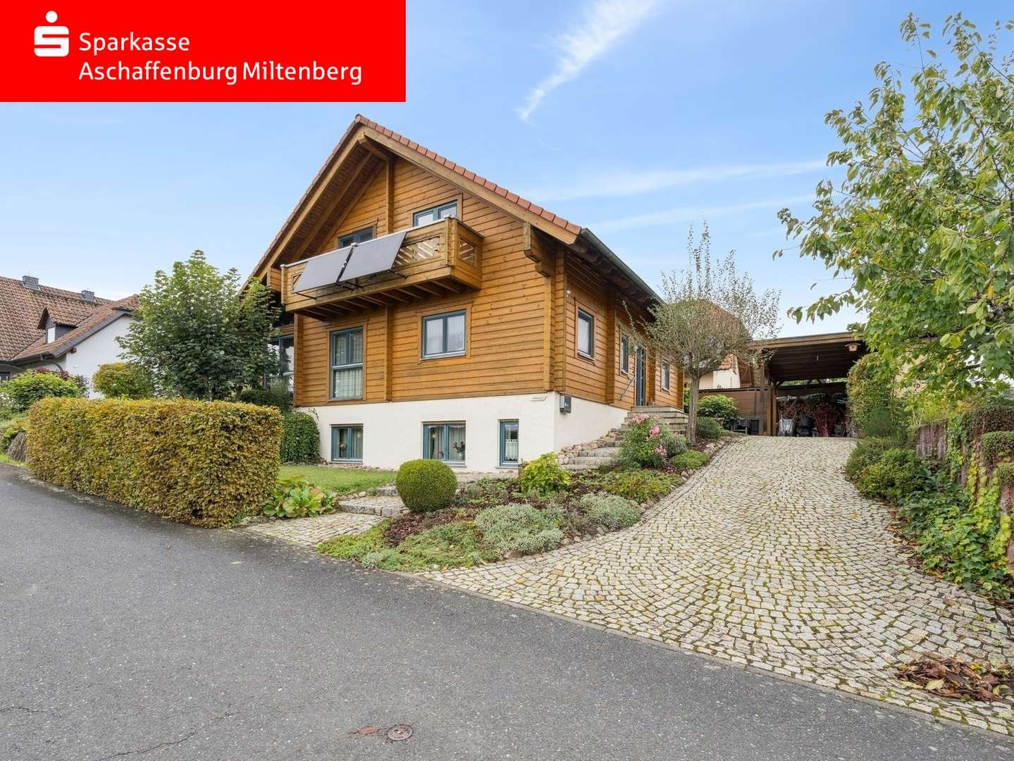 Außenansicht Außenansicht - Einfamilienhaus in 63933 Mönchberg, Schmachtenberg mit 180m² kaufen