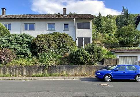 Außenansicht Außenansicht - Doppelhaushälfte in 63849 Leidersbach mit 137m² kaufen