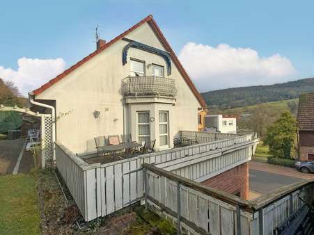 Außenansicht Erd-/ Dachgeschoss - Einfamilienhaus in 63931 Kirchzell mit 203m² kaufen