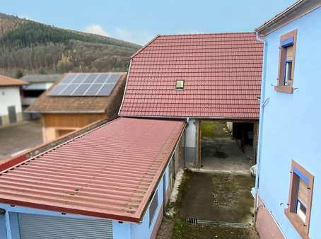 Die Aussicht vom Balkon - Mehrfamilienhaus in 97906 Faulbach mit 90m² kaufen