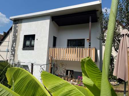 Gartenansicht Hinterhaus - Zweifamilienhaus in 63768 Hösbach mit 168m² kaufen
