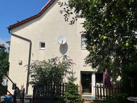 Gartenansicht Vorderhaus - Zweifamilienhaus in 63768 Hösbach mit 168m² kaufen