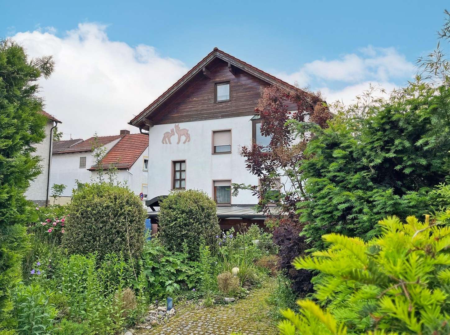 Außenansicht - Doppelhaushälfte in 63808 Haibach mit 140m² kaufen