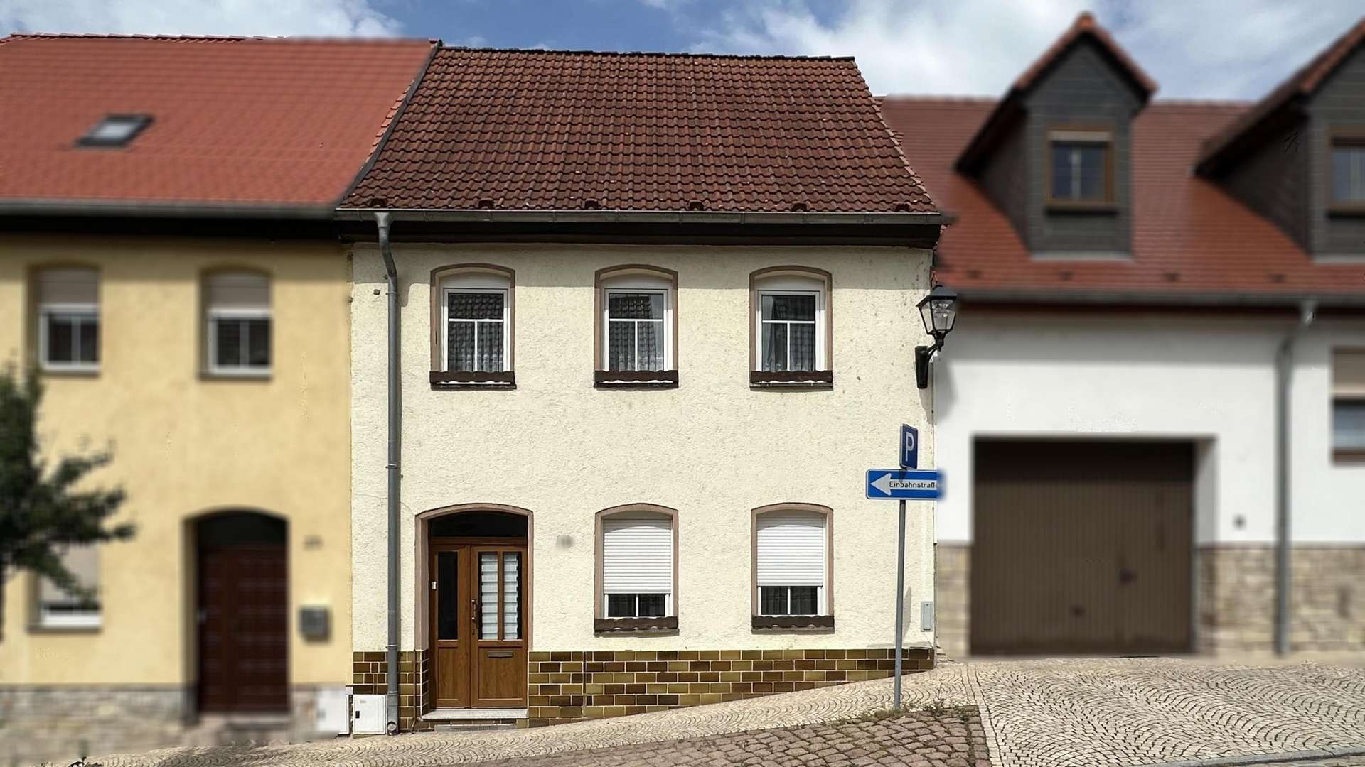 Außenansicht Außenansicht - Reihenmittelhaus in 06632 Freyburg mit 84m² kaufen