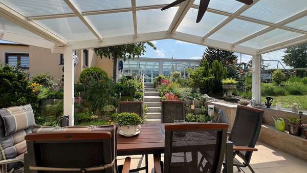 Terrasse Terrasse - Einfamilienhaus in 06667 Weißenfels mit 181m² kaufen