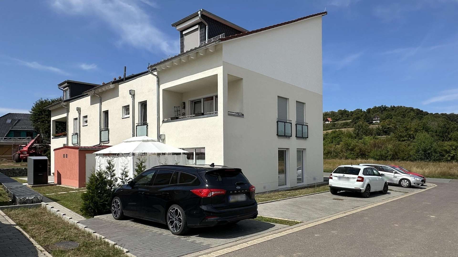 Hinteransicht - Etagenwohnung in 06632 Freyburg mit 89m² kaufen