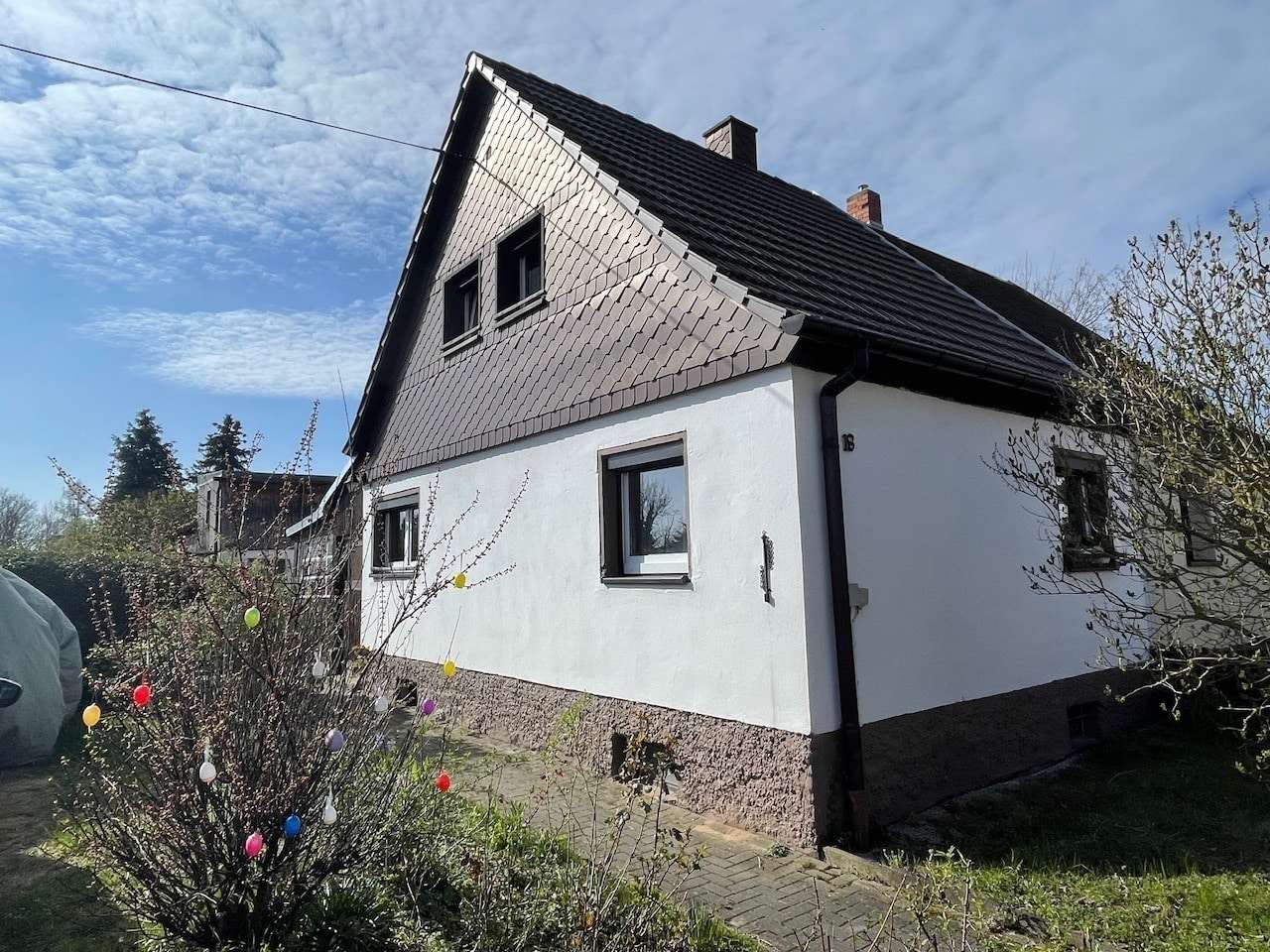 Ansicht - Doppelhaushälfte in 06712 Zeitz mit 75m² kaufen