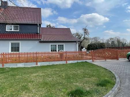 Ansicht Ansicht - Doppelhaushälfte in 06729 Elsteraue mit 112m² kaufen