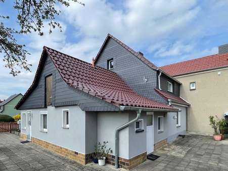 Ansicht Ansicht - Doppelhaushälfte in 06729 Elsteraue mit 112m² kaufen