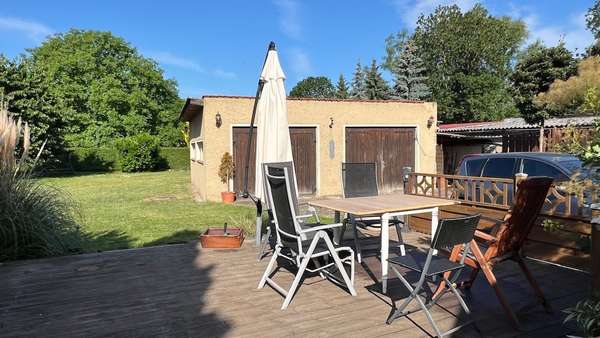 Terrasse - Einfamilienhaus in 06679 Hohenmölsen mit 120m² kaufen