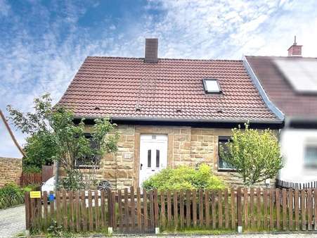 Ansicht Ansicht - Doppelhaushälfte in 06712 Zeitz mit 100m² kaufen