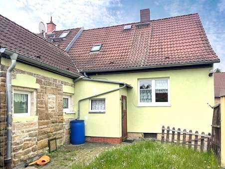 Rückfront Rückfront - Doppelhaushälfte in 06712 Zeitz mit 100m² kaufen