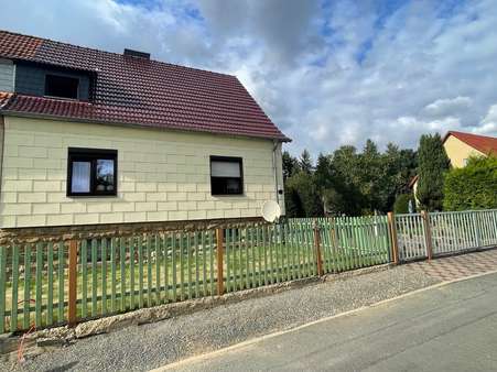 Ansicht Ansicht - Doppelhaushälfte in 06722 Droyßig mit 100m² kaufen