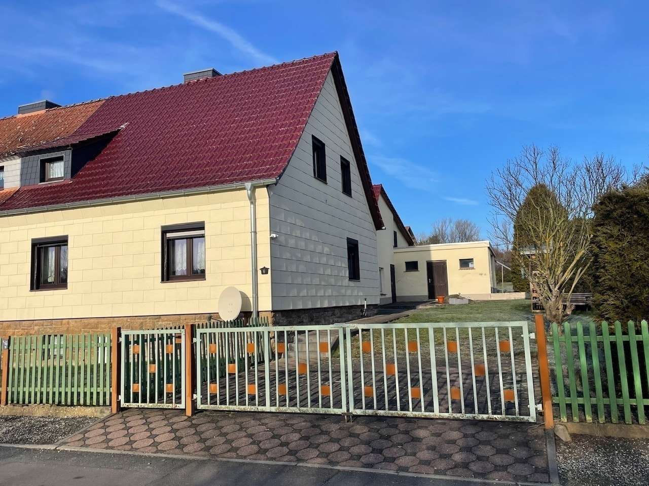 Ansicht Ansicht - Doppelhaushälfte in 06722 Droyßig mit 100m² kaufen