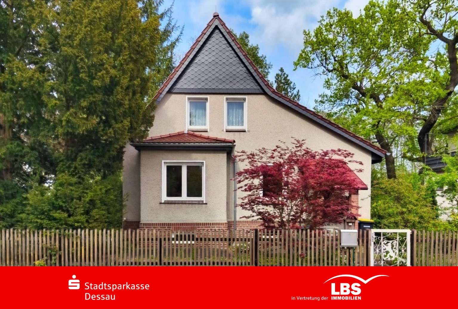 Straßenansicht - Einfamilienhaus in 06849 Dessau-Roßlau mit 133m² kaufen