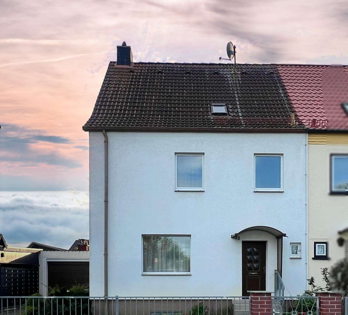 Vorderansicht - Doppelhaushälfte in 06849 Dessau-Roßlau mit 98m² kaufen