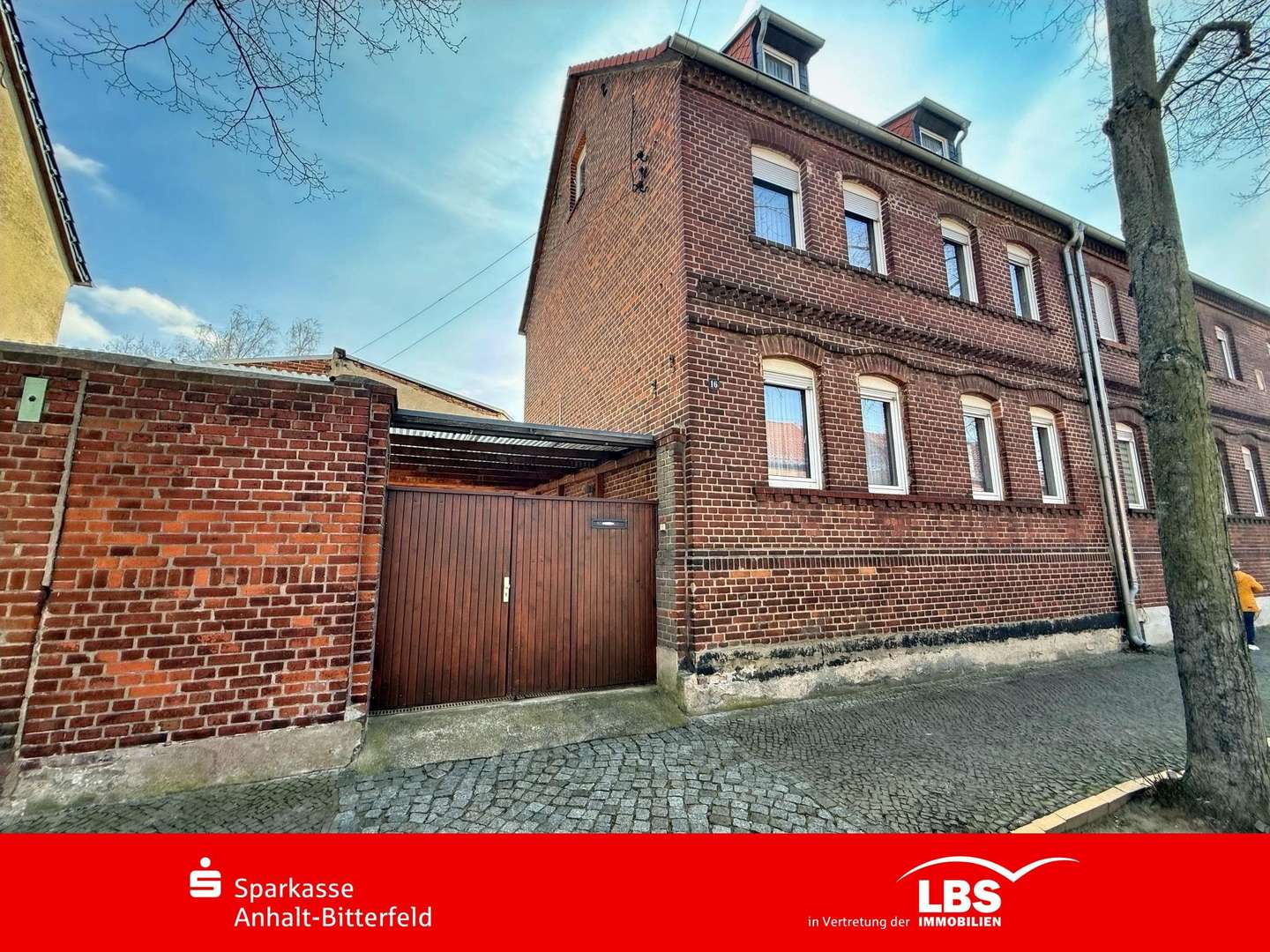 Frontansicht - Einfamilienhaus in 06766 Bitterfeld-Wolfen mit 118m² kaufen