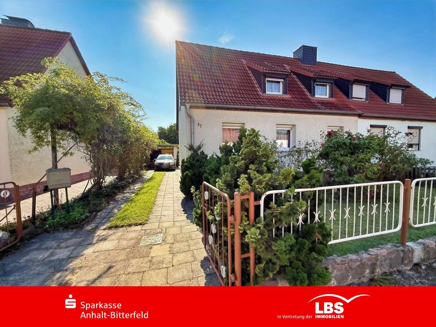 Frontansicht - Einfamilienhaus in 06766 Bitterfeld-Wolfen mit 102m² kaufen