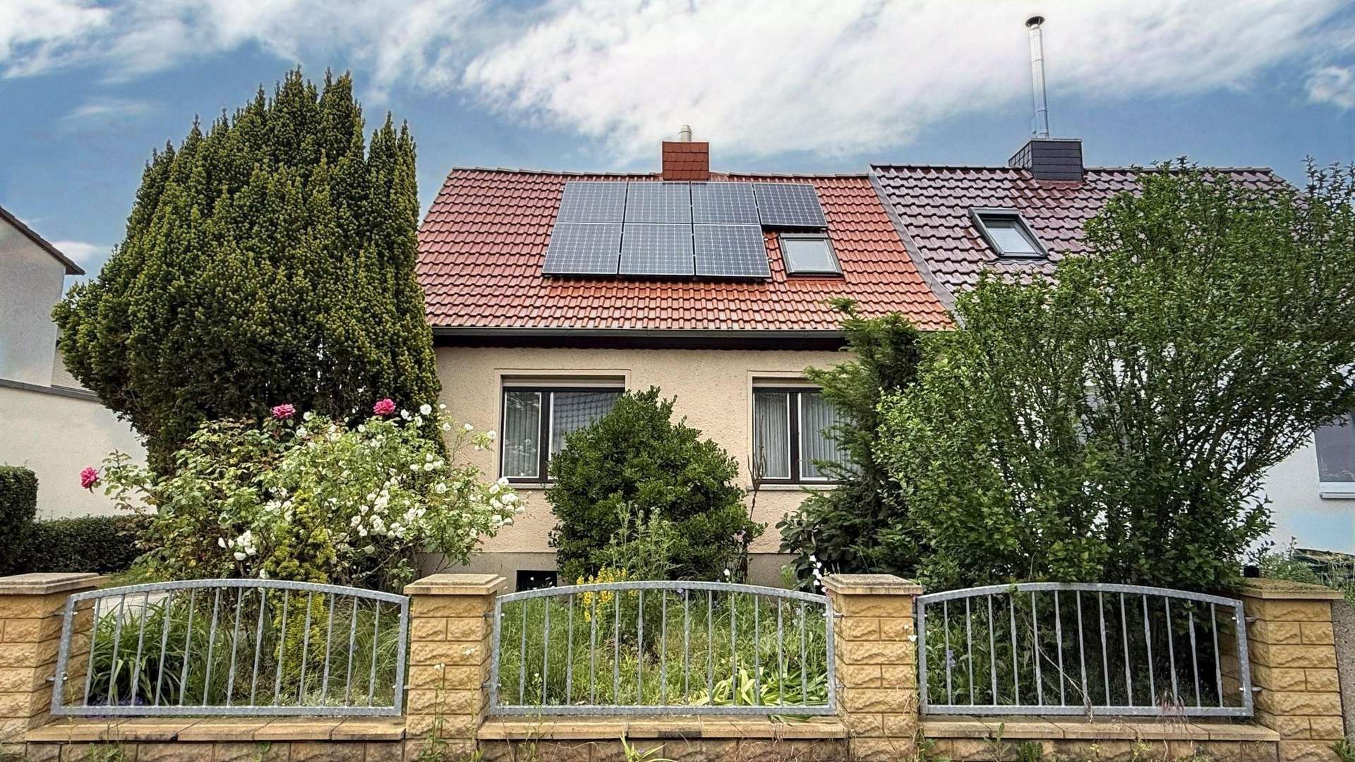 Außenansicht - Doppelhaushälfte in 06130 Halle mit 95m² kaufen