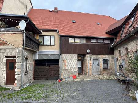 Wohnhaus - Hofansicht - Einfamilienhaus in 06268 Querfurt mit 150m² kaufen