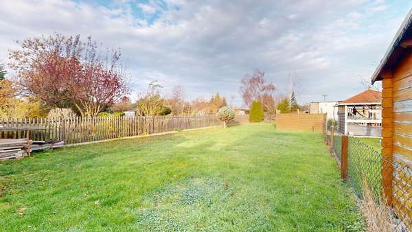 Garten - Doppelhaushälfte in 06242 Roßbach mit 83m² kaufen