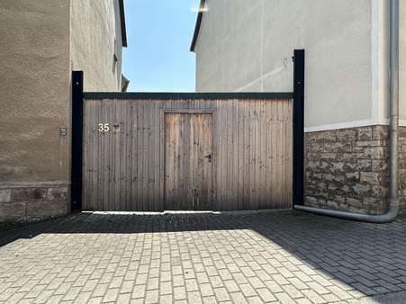 Grundstückszufahrt - Einfamilienhaus in 06268 Langeneichstädt mit 170m² kaufen