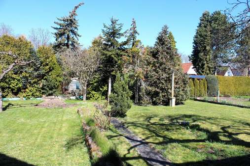 Garten Bild 2 - Einfamilienhaus in 06217 Merseburg mit 108m² kaufen