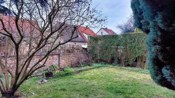 Garten - Doppelhaushälfte in 06242 Braunsbedra mit 137m² kaufen