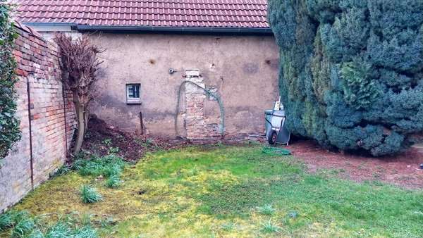 Garten mit Nebengelass - Doppelhaushälfte in 06242 Braunsbedra mit 137m² kaufen