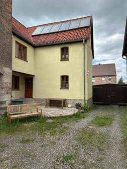 Wohnhaus - Hofansicht - Einfamilienhaus in 06268 Steigra mit 210m² kaufen