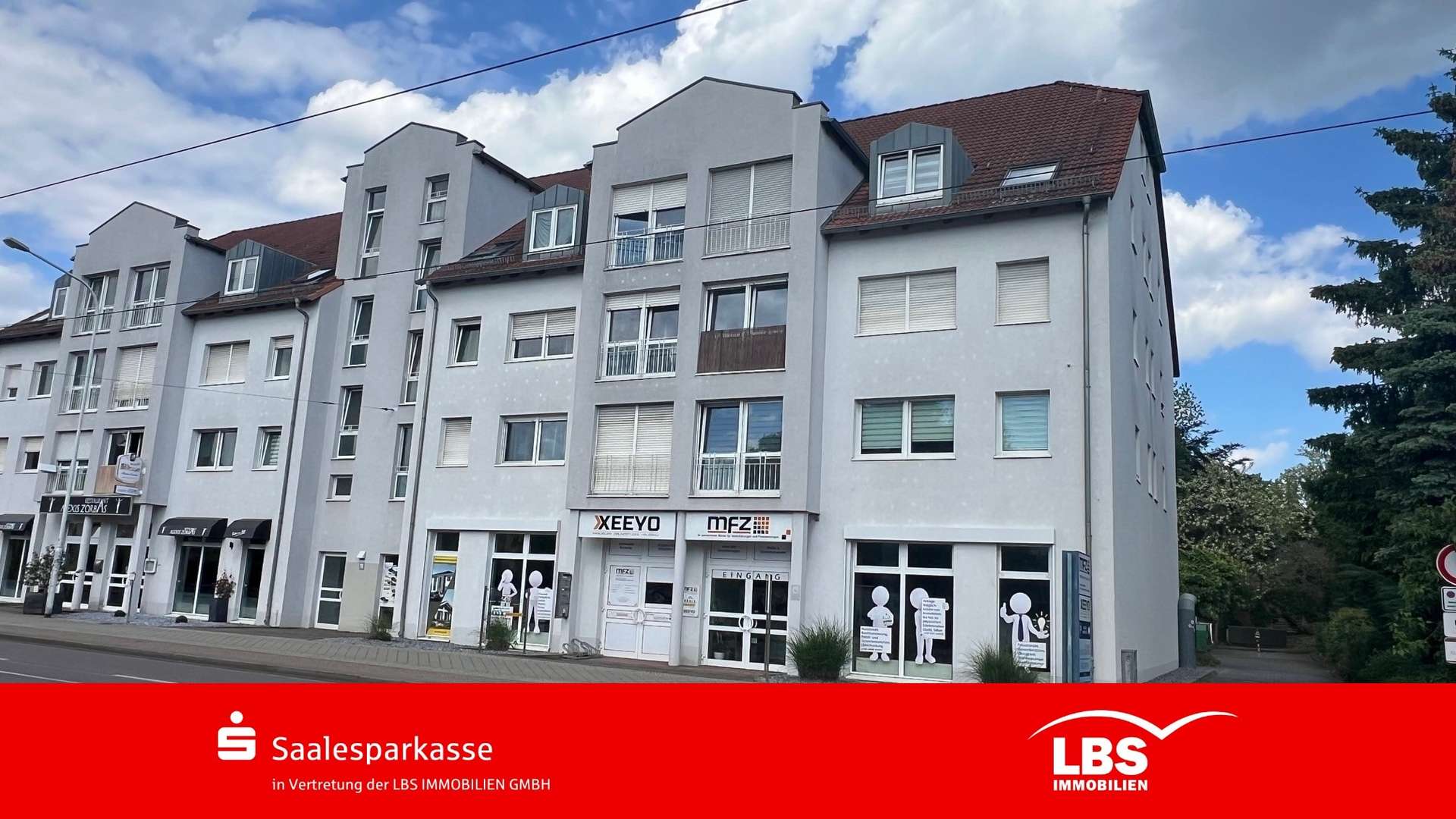 Hausansicht - Etagenwohnung in 06118 Halle mit 59m² als Kapitalanlage kaufen