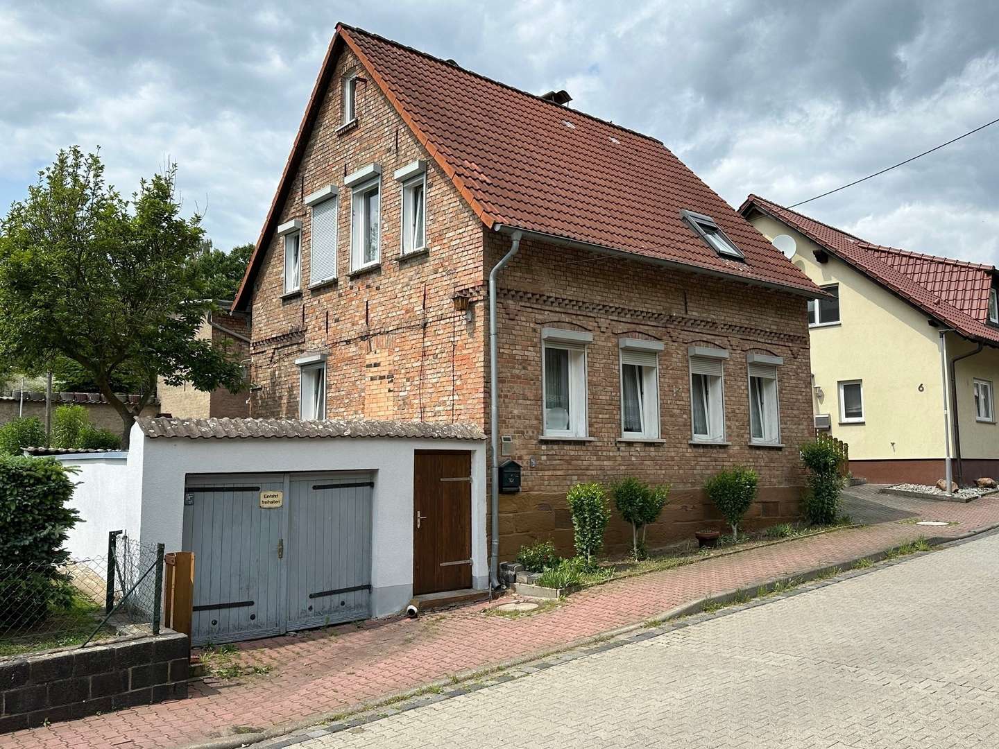 Straßenansicht Straßenansicht - Einfamilienhaus in 06313 Ahlsdorf mit 105m² kaufen