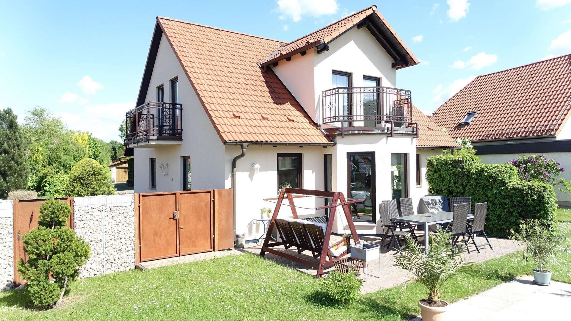 Gartenansicht Wohnhaus - Einfamilienhaus in 06485 Quedlinburg mit 150m² kaufen