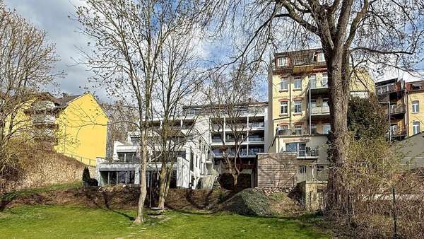 Ansicht vom Ufer der Saale Ansicht vom Ufer der Saale - Wohnung in 06110 Halle mit 126m² kaufen