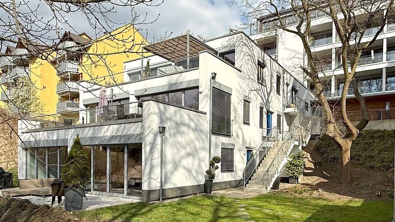Außenansicht von Gartenseite Außenansicht von Gartenseite - Wohnung in 06110 Halle mit 126m² kaufen