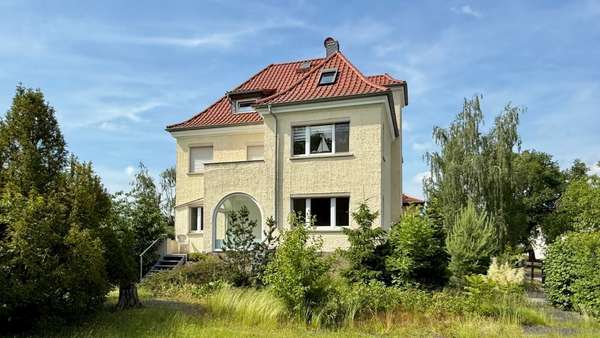 Ansicht von der Gartenseite Ansicht von der Gartenseite - Stadthaus in 06120 Halle mit 236m² kaufen