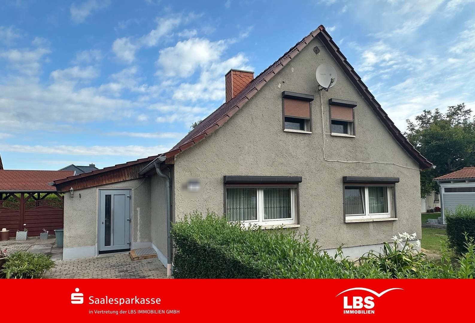 Straßenansicht 1 - Wohnhaus - Einfamilienhaus in 06179 Teutschenthal mit 120m² kaufen