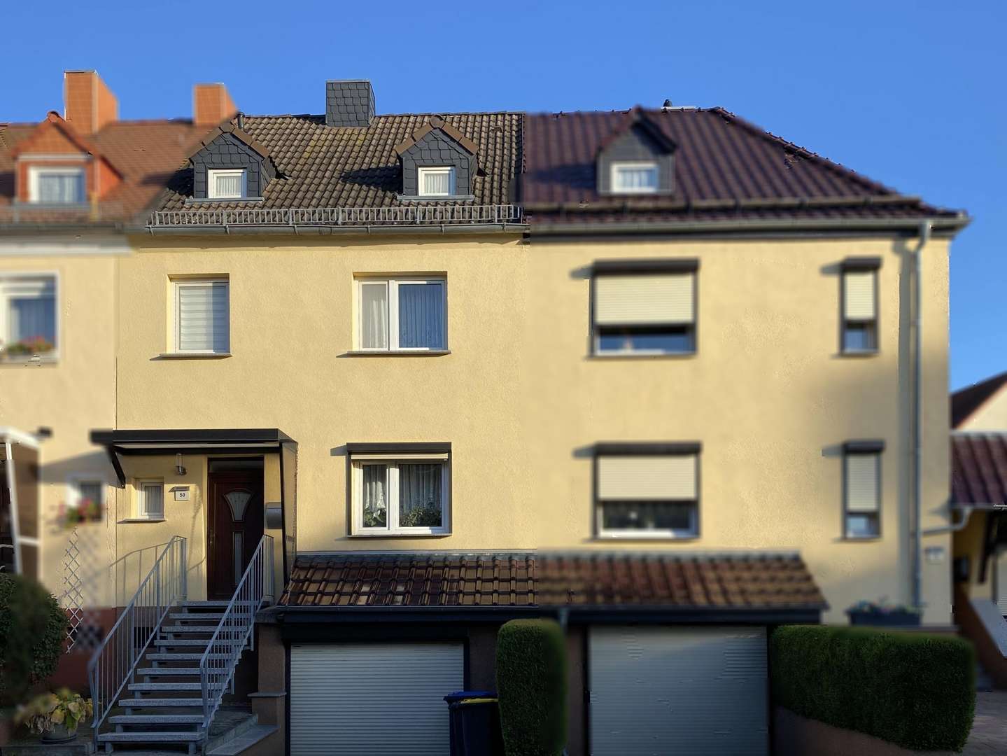 Außenansicht  - Reihenmittelhaus in 06128 Halle mit 110m² kaufen