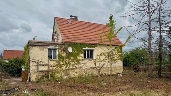 Ansicht vom Garten - Einfamilienhaus in 06128 Halle mit 100m² kaufen